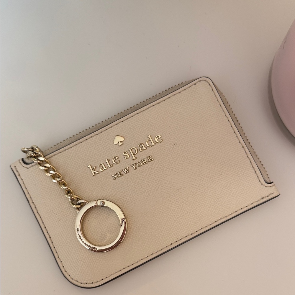 Kate Spade Cream Card Holder